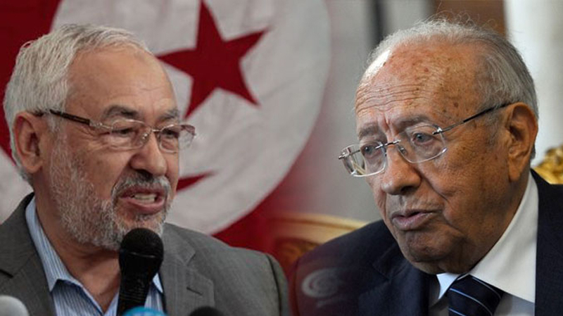  Un long entretien lundi soir entre Béji Caïd Essebsi et Rached Ghannouchi 