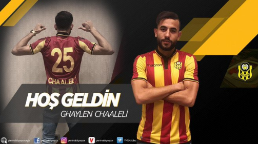 Chaalali à Malatyaspor, Il disputera l'Europa League