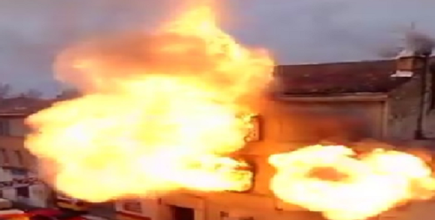 Quatre membres d'une famille brûlés dans une explosion de gaz