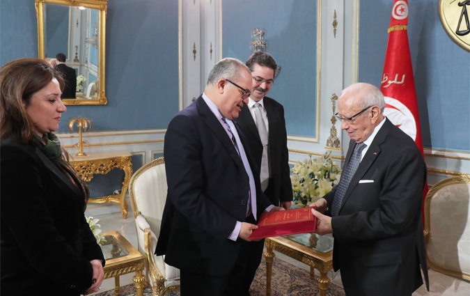 Le doyen de la Fac de sciences juridiques de Tunis reçu par le président Essebsi