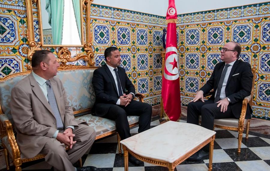 Fakhfakh reçoit Seifeddine Makhlouf et Rached Khiari