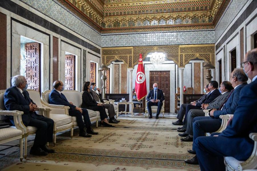 Tunisie: Elyes Fakhfakh rencontre des représentants des instances constitutionnelles 