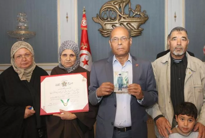 Attentat du Kef: Marzouki rend hommage posthume aux martyrs  