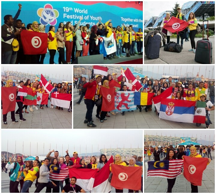 Une délégation tunisienne au Festival mondial de la Jeunesse de Sotchi(Russie)