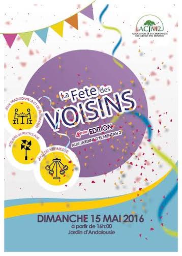 La 4ème édition de « la fête des voisins » promet d’être haute en couleur