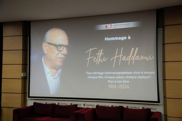 Les étudiants de l’Académie d’Art de Carthage rendent hommage à Fethi Haddaoui