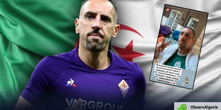Coronavirus : Franck Ribéry participe à une cagnotte de solidarité pour l’Algérie, son pays de cœur