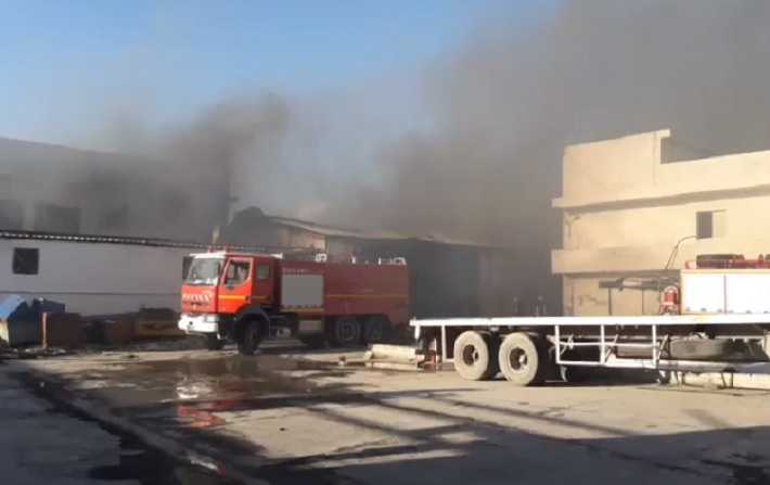 Menzel Jemil : incendie dans une usine de recyclage de vêtements usagés (fripes)