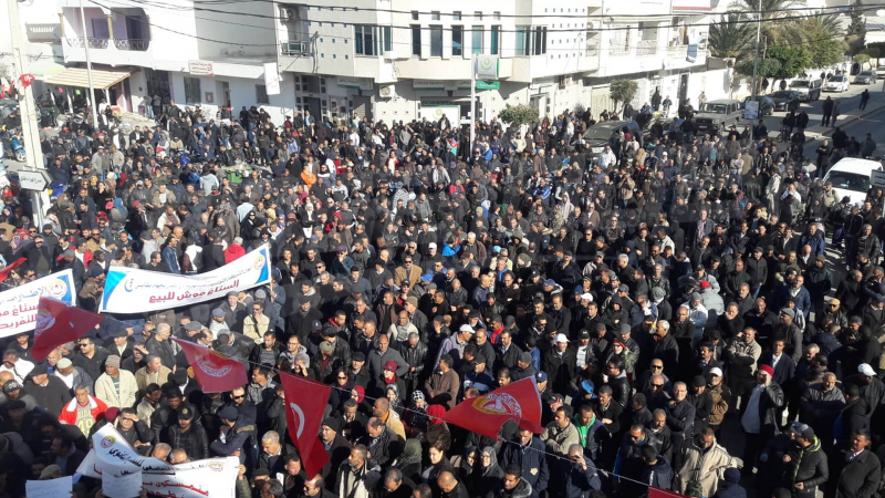 Taboubi à Gabès : la grève générale a été imposée à l’UGTT