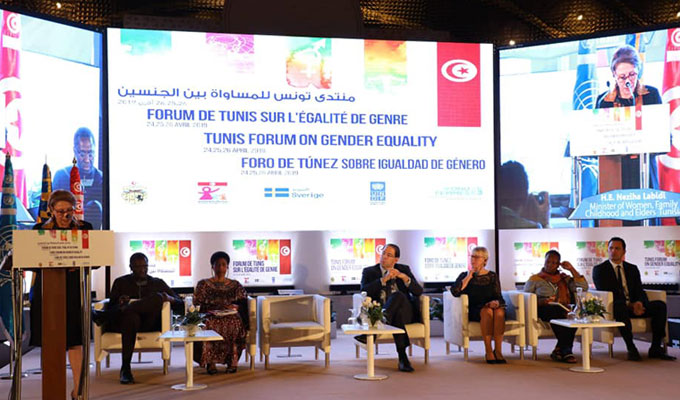 Tunisie: Plus de 400 hauts responsables au second forum mondial sur l'égalité des sexes