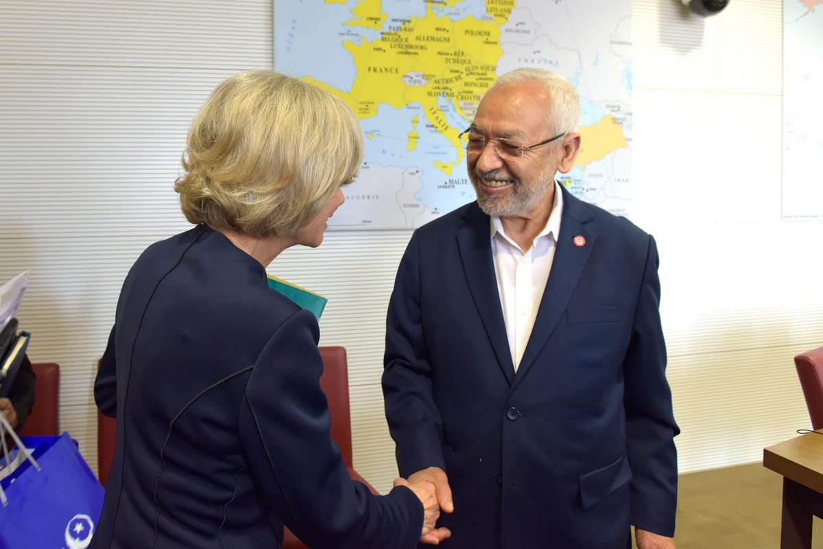 Rached Ghannouchi en France sur invitation du Quai d’Orsay