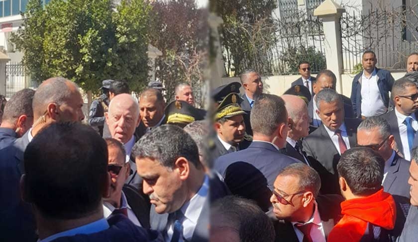 Le président Kaïs Saied en visite inopinée à Ghardimaou