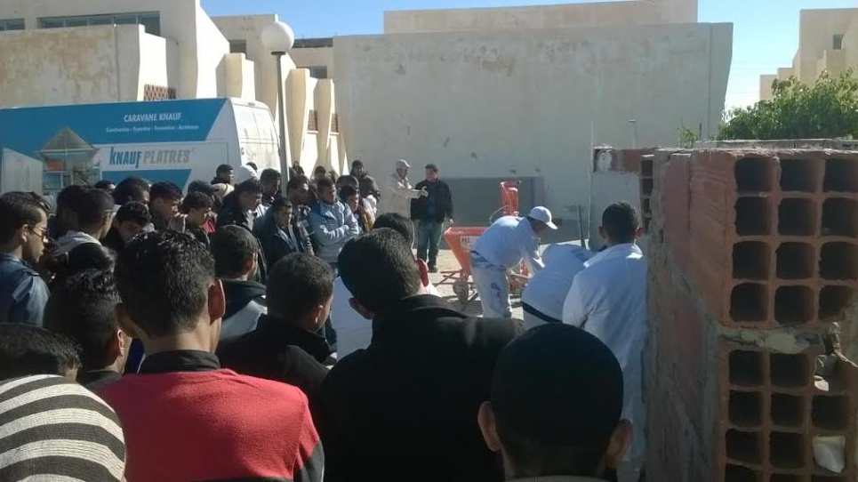 Tunisie: La GIZ et ses partenaires multiplient les actions pour valoriser les métiers du plâtre