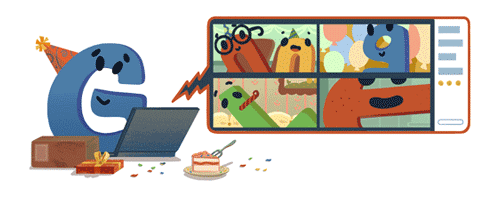 Aujourd Hui C Est L Anniversaire De Google Aujourd Hui C Est L Anniversaire De Google
