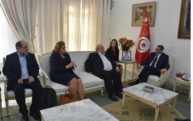 Le chef du gouvernement reçoit le président du Parlement grec
