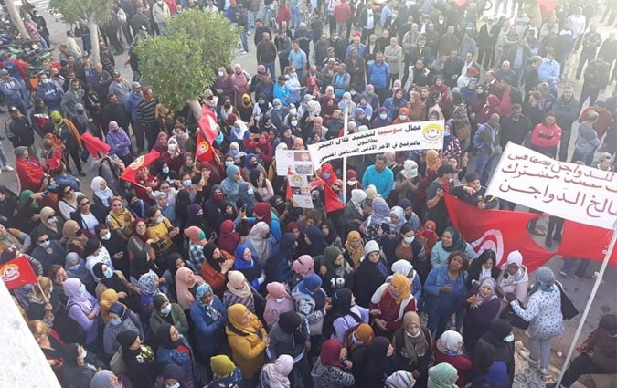 Sfax: Grève générale des employés du secteur privé 