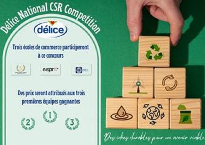Groupe Délice organise une compétition sur la RSE dédiée aux étudiants des écoles de commerce