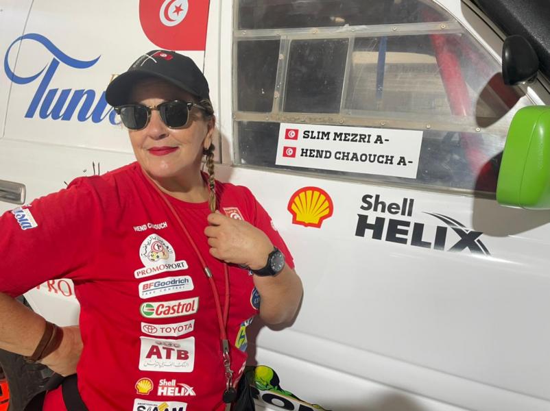 Hend Chaouch défendra seule le drapeau tunisien au Rallye El Chott 2022
