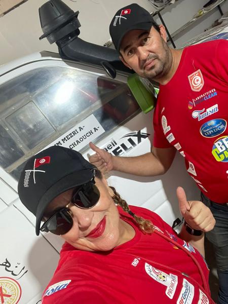  Le Rallye El Chott 2022, c'est parti... Un seul équipage tunisien en lice, celui de Hend Chaouch et Slim Mezri !
