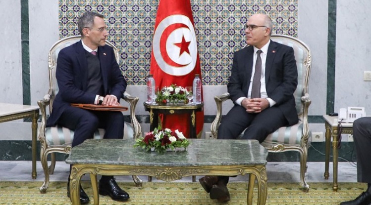 L'Ambassadeur des États-Unis à Tunis reçu par Nabil Ammar