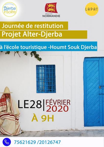 Projet Alter-Djerba entre l'association Djerba Insolite et la région Normandie