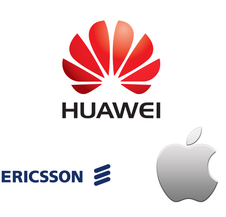 Huawei signe des accords de licences croisées avec Apple et Ericsson