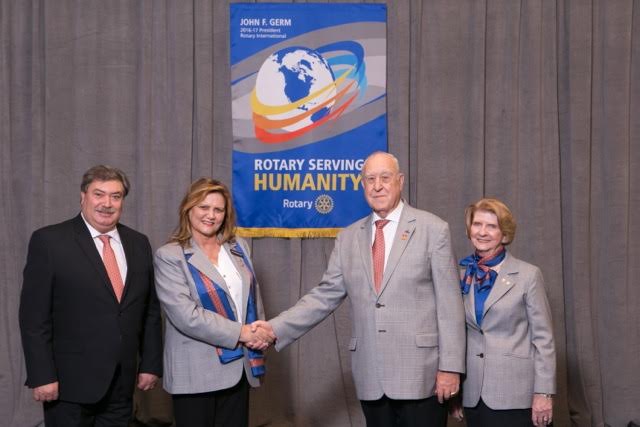 Najoua Azouz prend ses fonctions à la tête du Rotary Clubs Maghreb