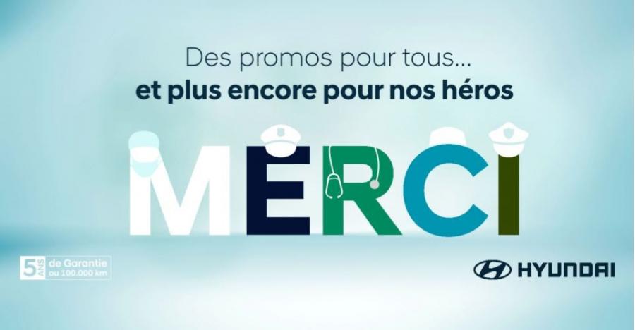 Super promos estivales chez Hyundai et plus encore pour les héros contre le covid-19