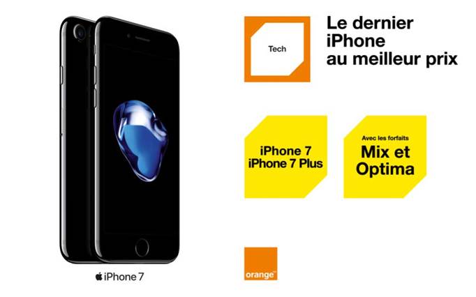 L’iPhone 7 et l’iPhone 7 Plus disponibles dès aujourd'hui chez Orange Tunisie