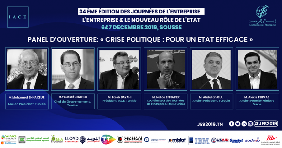 IACE : « les cinq crises » du pays en débat aux Journées de l’Entreprise à Sousse