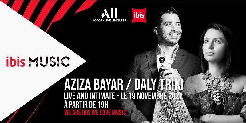 L’hotel ibis Sfax invite les fans à découvrir deux artistes extraordinaires avec ibis MUSIC