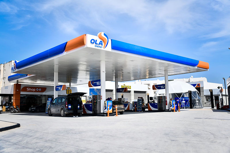 Rénovation totale et réouverture de la station-service OLA Energy Mnihla