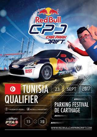 OiLibya Tunisie partenaire de la 4ème édition du RedBull Car Park Drift