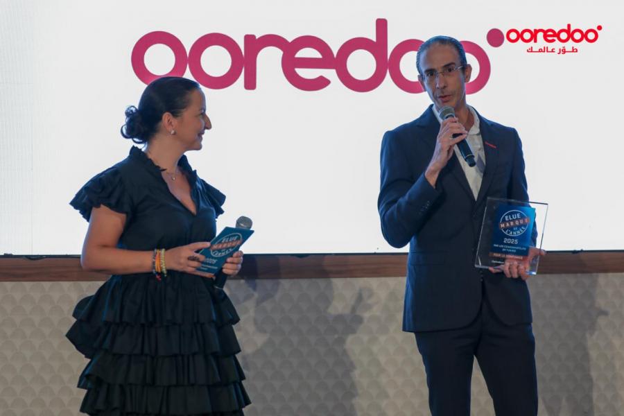 Ooredoo élue "la marque de l’année 2025" dans la catégorie Opérateur Telécom