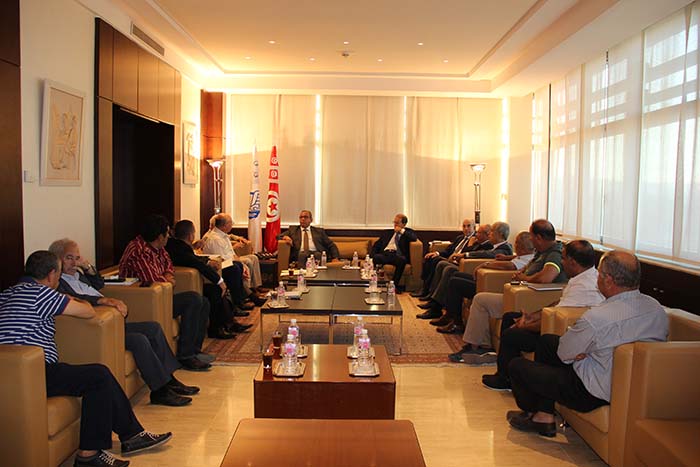 UTICA : Réunion de travail avec des chefs d’entreprises du BTP