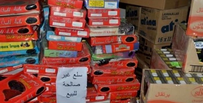 Une importante quantité de produits alimentaires "périmés" saisis par les contrôleurs économiques