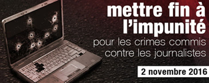 Plus de 800 journalistes tués en dix ans