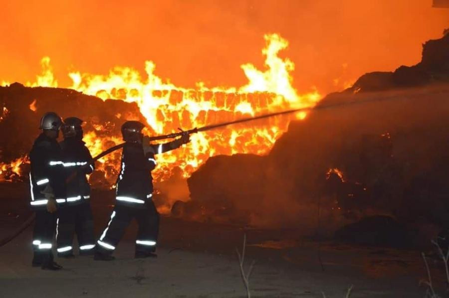 Ben Arous : incendie dans une usine de friperie