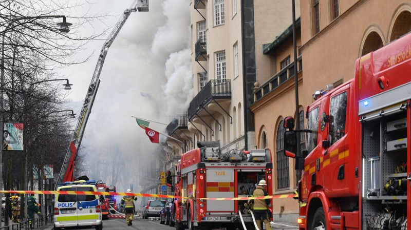 Incendie dans le bâtiment abritant l’ambassade de Tunisie à Stockholm