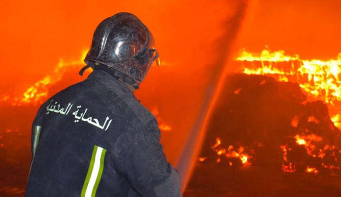 Béja : Incendie dans une unité de fabrication du pastique à Medjez El Bab