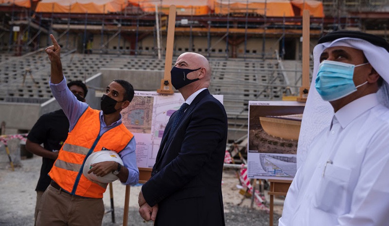 Infantino confirme que 22 équipes nationales participeront à la Coupe arabe de la FIFA 2021