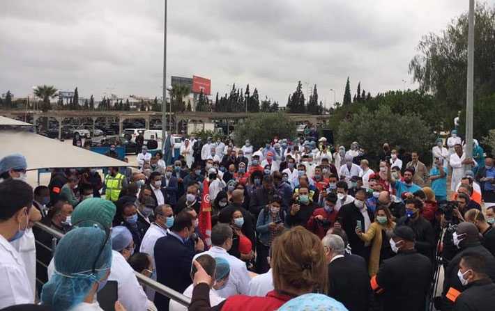 Inauguration de l’unité Covid-19 à l’hôpital Sahloul de Sousse