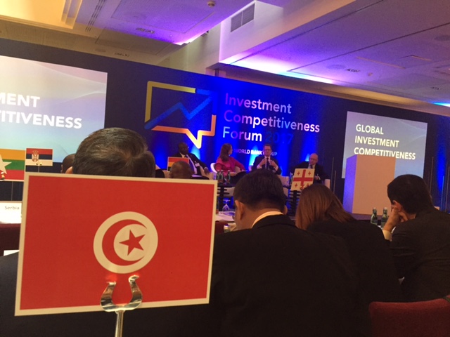 La Tunisie s'illustre au "Investment Competitiveness Forum 2017"