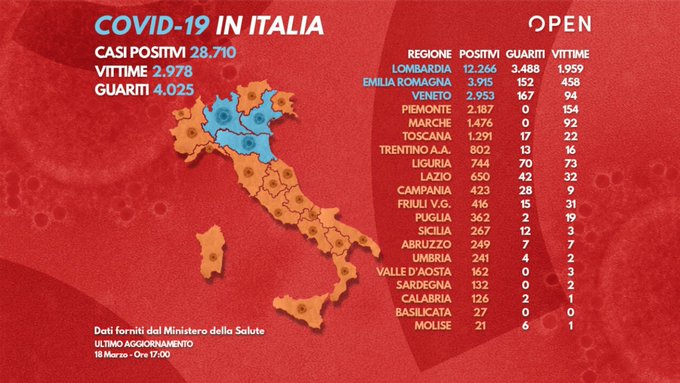    Coronavirus-Italie : 475 morts en une journée, le pays accusera  bientôt plus de décès que la Chine