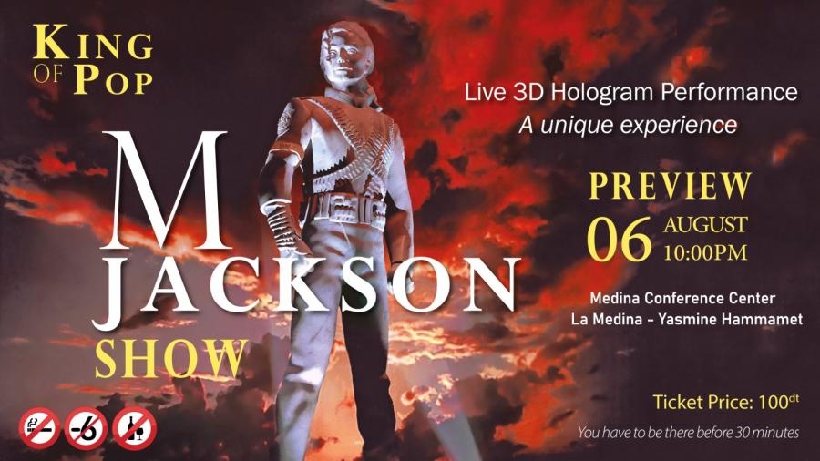 Une première en Afrique: Michael Jackson Show en hologramme à Yasmine Hammamet