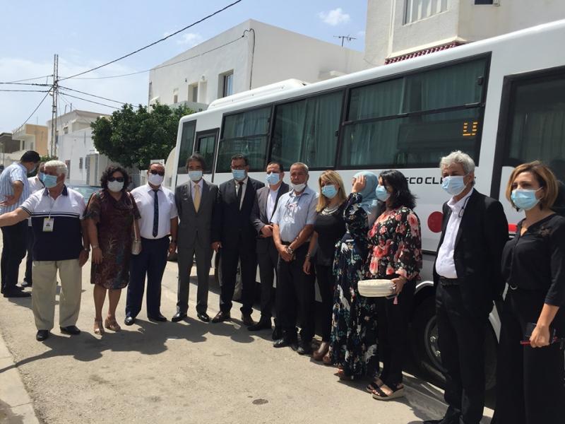 Acquisition d’un minibus au profit de la Garderie Scolaire pour les enfants monoparentaux à Nabeul