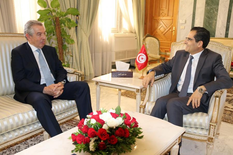 Noureddine Erray reçoit Tarak Cherif, président de la CONECT