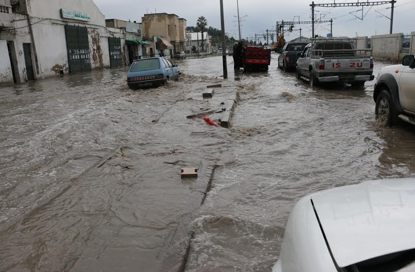 Djebel-Jelloud et Dubosville inondés