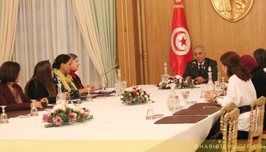 Habib Jemli rencontre les femmes ministres et tient une séance de travail avec son gouvernement