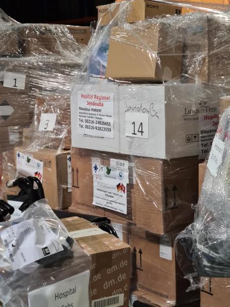Blocage de plus de 700 mille euros de matériel médical destiné à 19 hôpitaux de la Tunisie